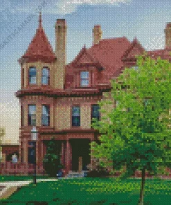 Henry Overholser Mansion Diamond Painting