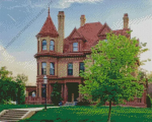 Henry Overholser Mansion Diamond Painting