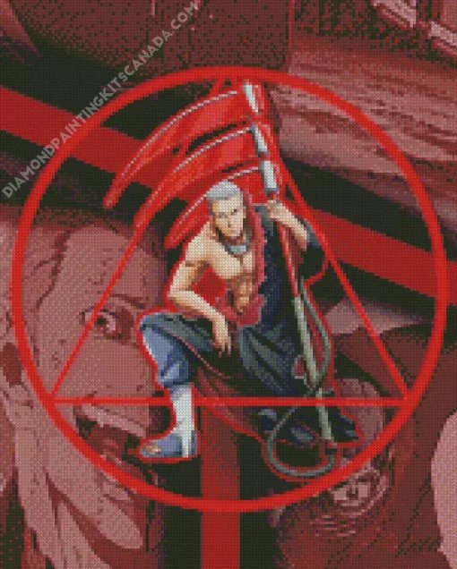 Hidan Akatsuki Diamond Painting