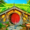 Hobbiton House Diamond Painting