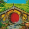 Hobbiton House Diamond Painting