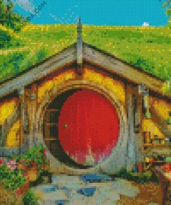 Hobbiton House Diamond Painting