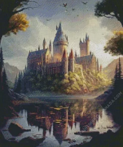 Hogwarts Castle Diamond Painting