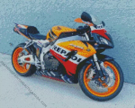 Honda CBR 1000rr Motorcycle Diamond Painting