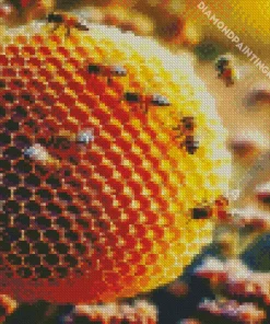 Honey Beehive Diamond Painting