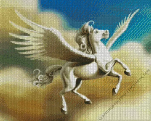 Horse With Wings Diamond Painting