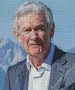 Jerome Powell Smiling Diamond Painting