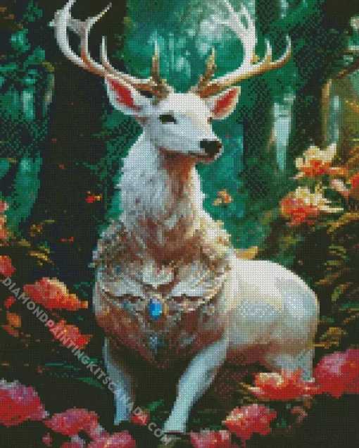 Magical Guardian Deer Diamond Painting