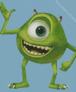 Mike Wazowski Diamond Painting