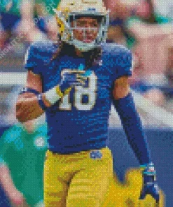 Notre Dame Football Player Diamond Painting