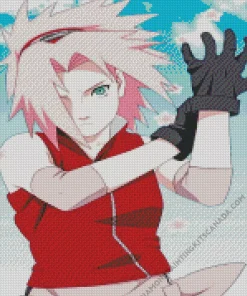 Sakura Haruno Diamond Painting