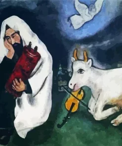 Solitude By Marc Chagall Diamond Painting