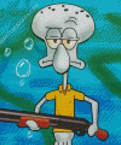 Spongebob Squidward Diamond Painting