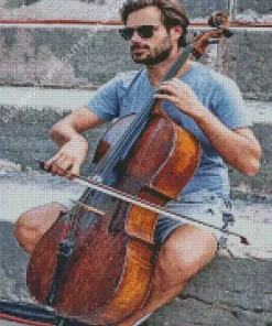 Stjepan Hauser Cellist Diamond Painting