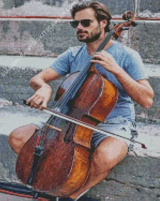 Stjepan Hauser Cellist Diamond Painting