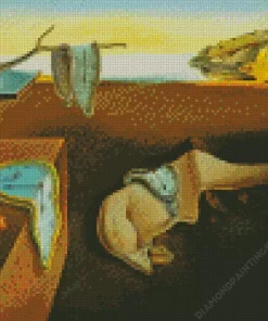 The Persistence Of Memory Diamond Painting