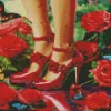 Woman High Heels Diamond Painting