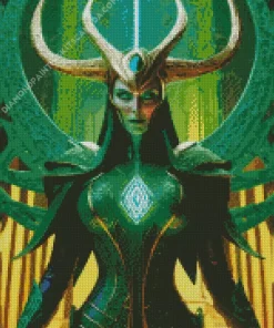 Hela Goddess Of Death Diamond Painting