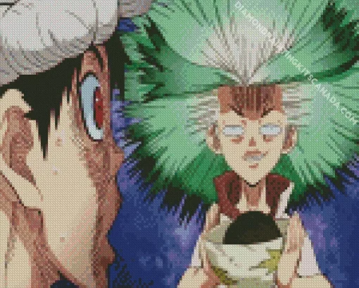 Senku Ishigami Diamond Painting