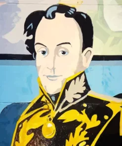 Simon Bolivar Diamond Painting