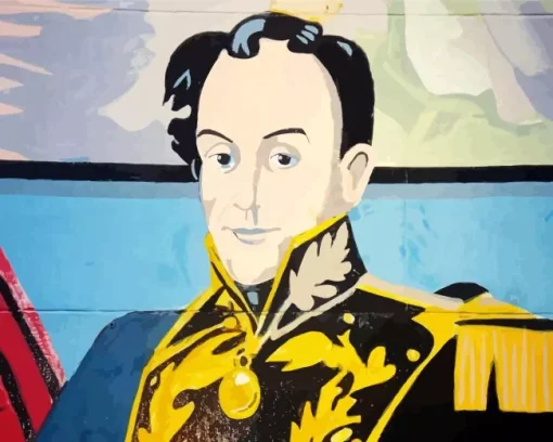 Simon Bolivar Diamond Painting