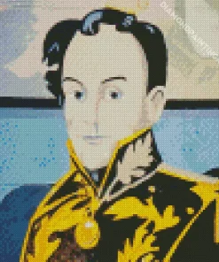 Simon Bolivar Diamond Painting