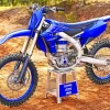 Blue Dirt Bike Yamaha Diamond Painting