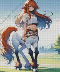 Centaur Girl Diamond Painting