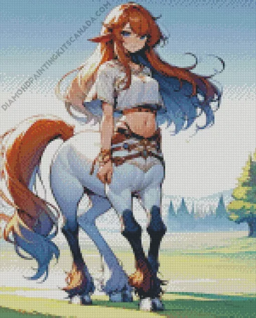 Centaur Girl Diamond Painting