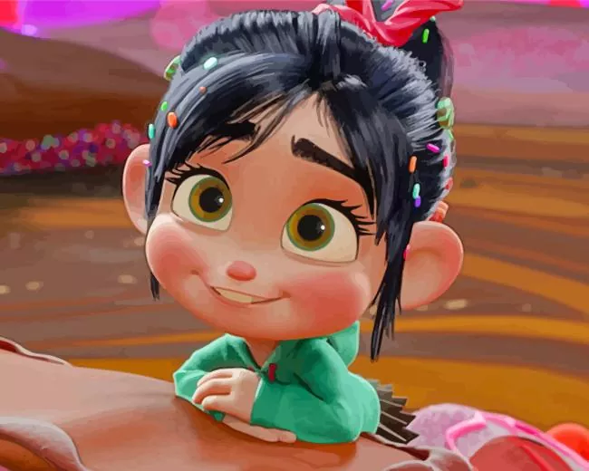 cool Vanellope von Schweetz Diamond Paintings