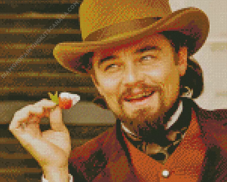 dicaprio django art diamond paintings