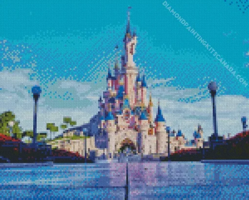 Disney Castle France Diamond Painting