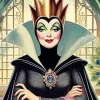 Disneyland Maleficent Art Diamond Painting