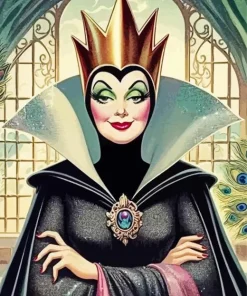 Disneyland Maleficent Art Diamond Painting