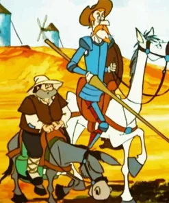 Don Quijote Diamond Painting