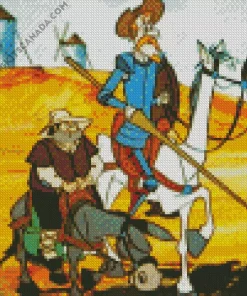 Don Quijote Diamond Painting