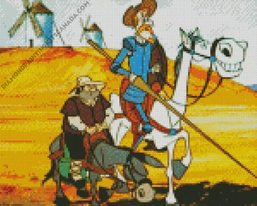 Don Quijote Diamond Painting