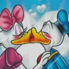 Donald Duck Kissing Art Diamond Painting