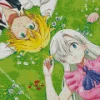 Elizabeth And Meliodas Diamond Painting