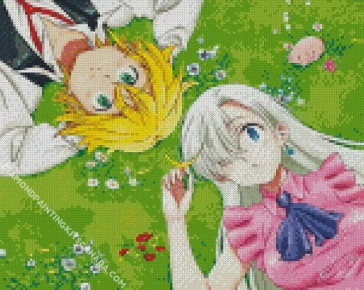 Elizabeth And Meliodas Diamond Painting