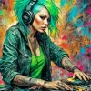 Female Dj Diamond Painting