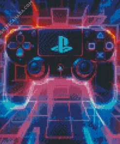 Gaming Controller Diamond Painting