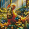 Golden Pheasant Diamond Painting