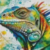 Iguana Art Diamond Painting