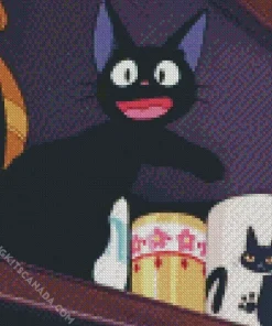 Jiji Cat Diamond Painting