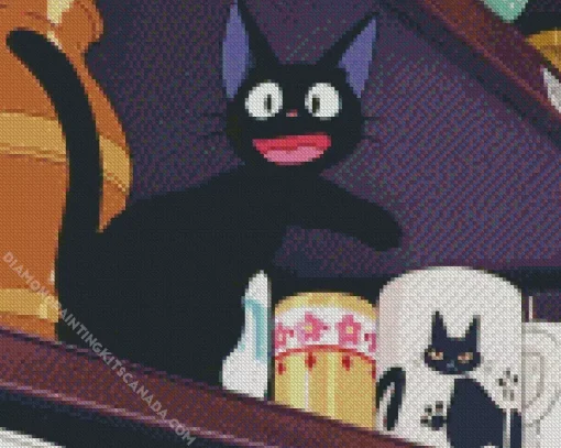 Jiji Cat Diamond Painting