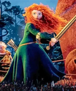 Merida Disney Diamond Painting