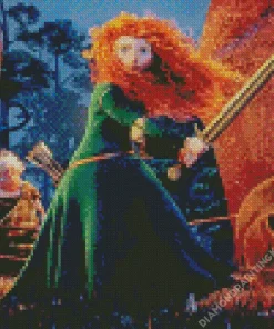 Merida Disney Diamond Painting