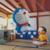 Nobita And Doraemon Art Anime Diamond Painting