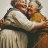 Old Fat Ladies Art Diamond Painting